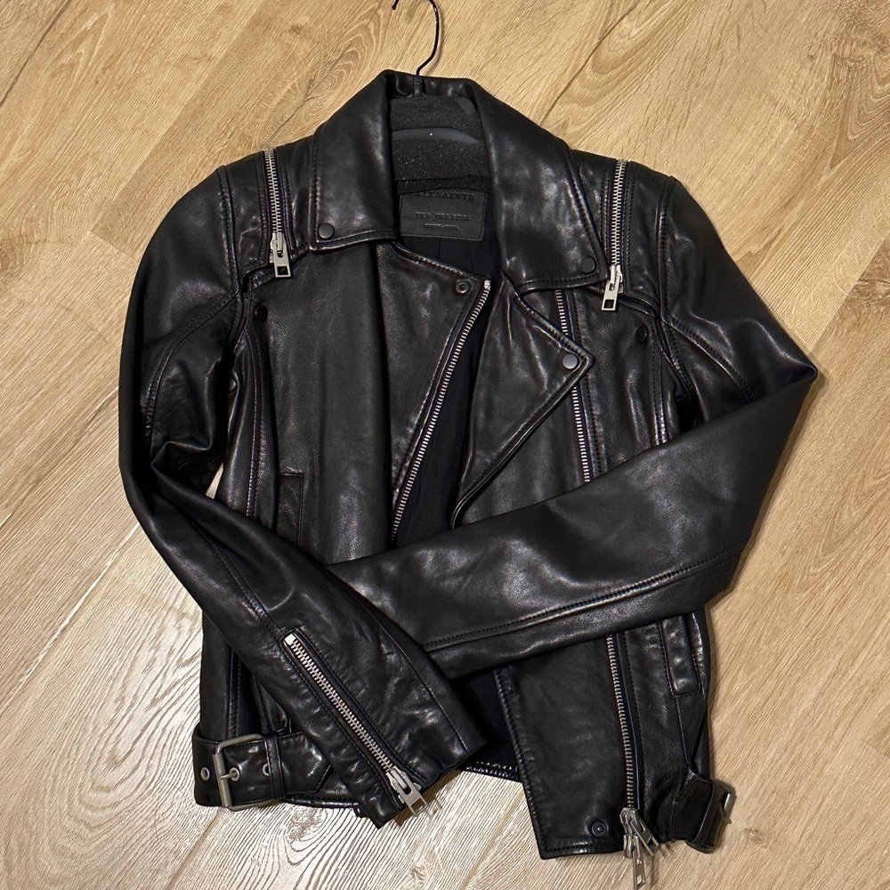 All Saints Leather Jacket / Vest